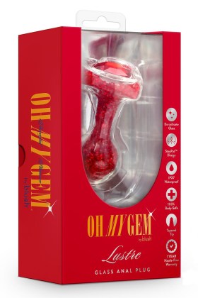 Lustre crveni anal plug- 332117-2
